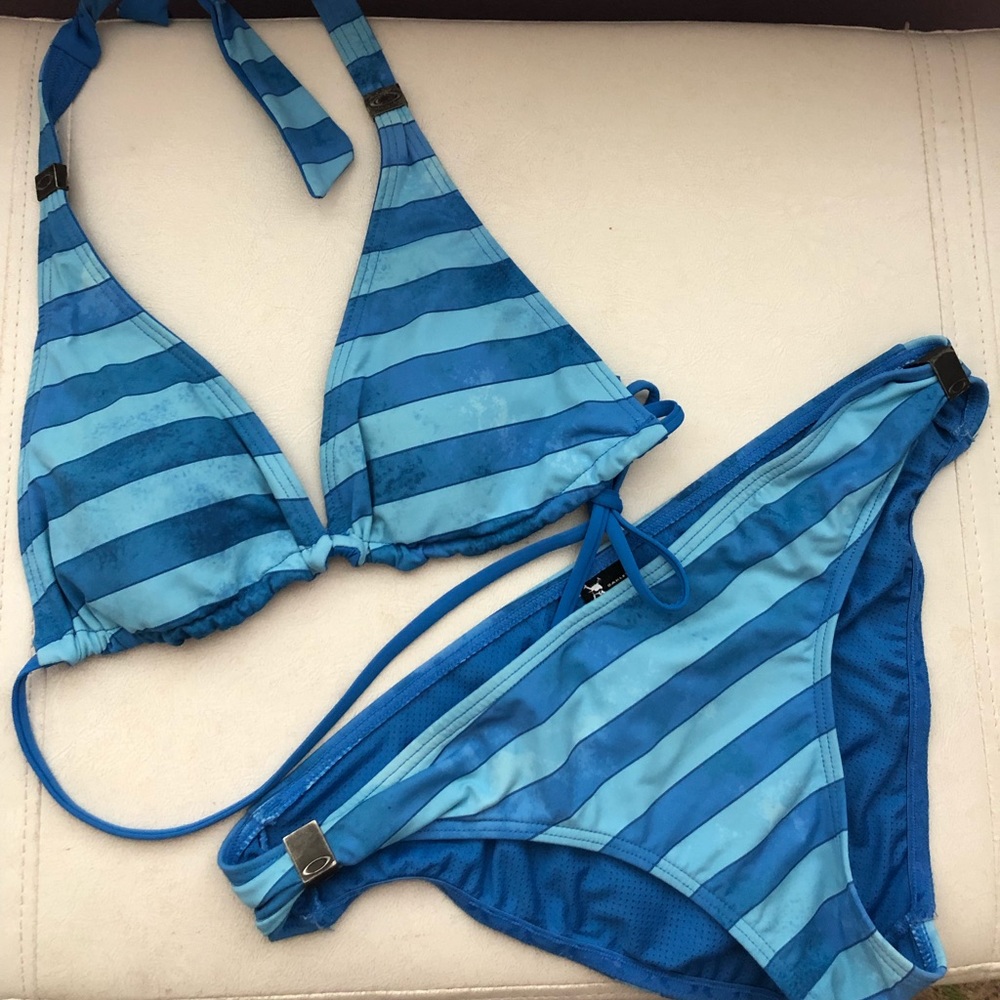Oakley Reversible Halter Bikini